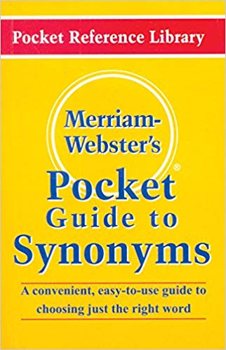 Goyal Saab Merriam Websters Mini Pocket Guide to Synonyms